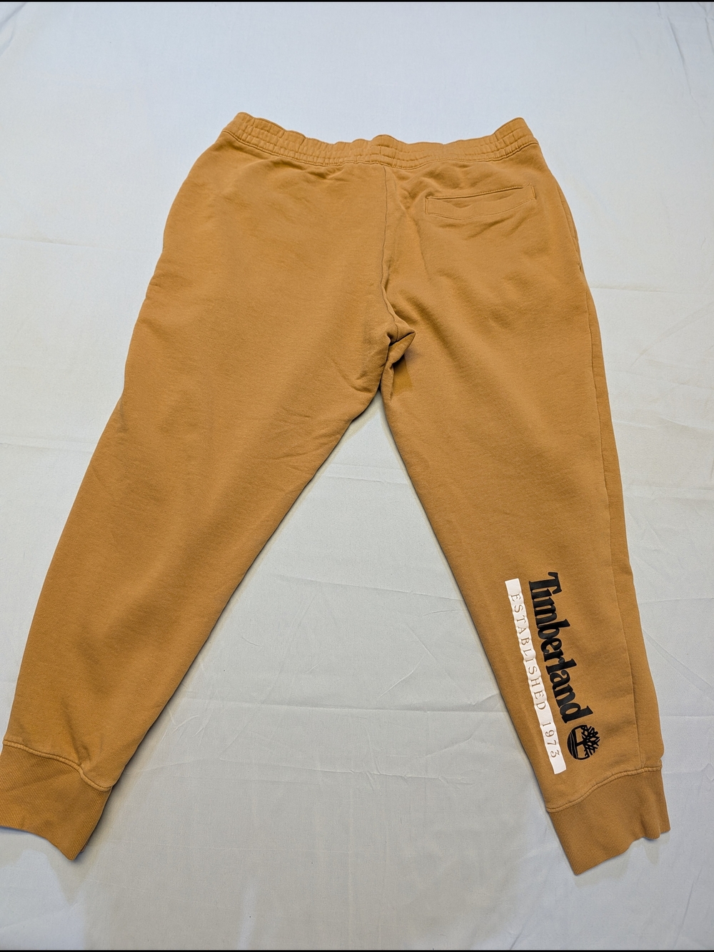 Timberland Men's XL Brown Sweatpants Drawstring Logo - Picture 6 of 7
